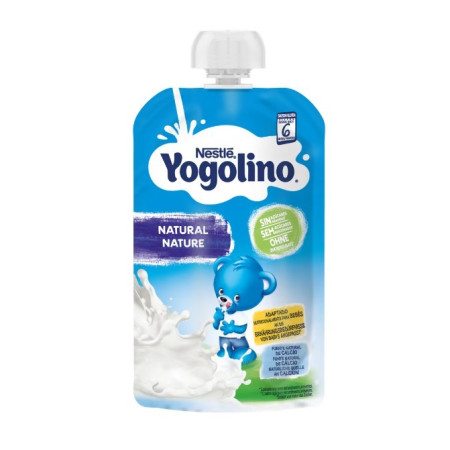 Bolsita Yogolino natural sin azúcar 100g. Nestlé