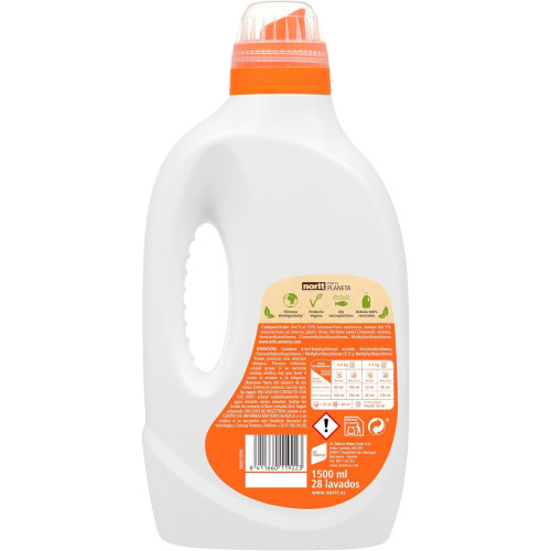 Gel detergente ropa de color 1500ml . Norit