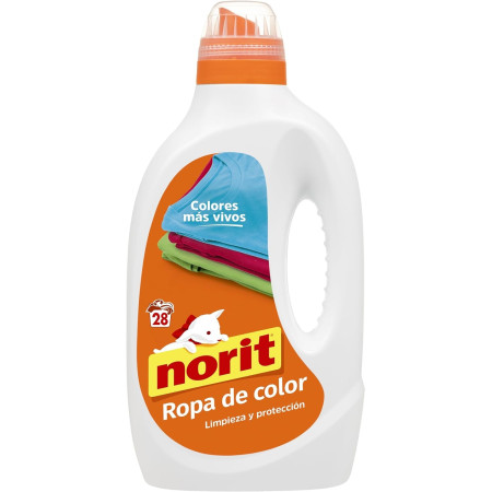 Gel detergente ropa de color 1500ml . Norit