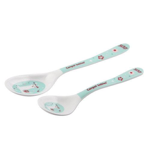 Cucharas de melamina (2 ud.) Bunny&Company. Canpol Babies
