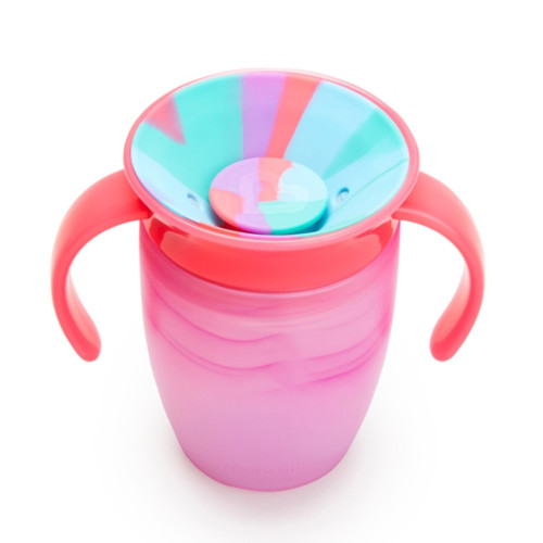 Taza tropical antigoteo Miracle 360º con asas 200ml. Munchkin