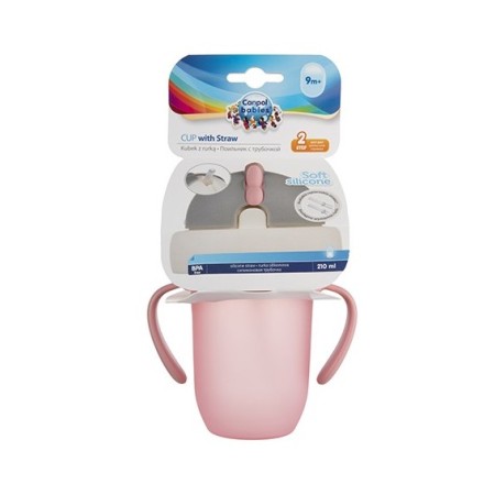 Vaso con pajita plegable Advanced Cup (210ml)....