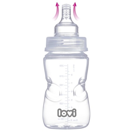Biberón con tetina dinámica Medical +. Lovi