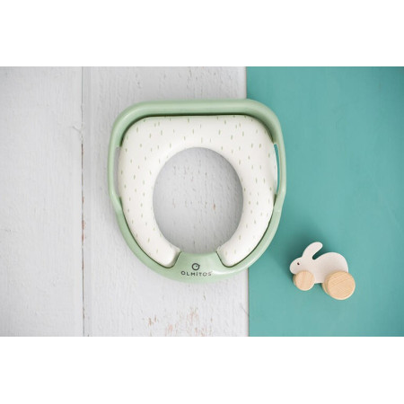 Asiento Reductor WC Olmitos con Asas Acolchado Bebé Antideslizante