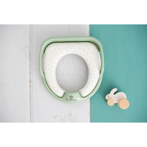 Asiento Reductor WC Olmitos con Asas Acolchado Bebé Antideslizante
