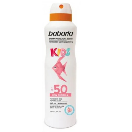 Spray protección solar Infantil SPF50+, bruma...