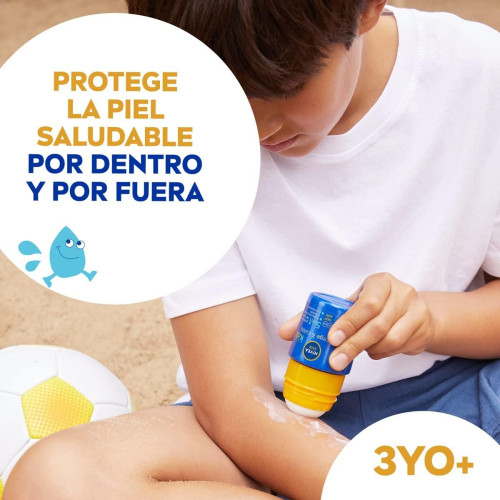 Protección solar Roll On Infantil SPF 50+ (50ml). Nivea