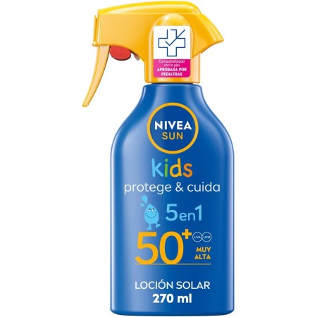 Leche solar infantil SPF 50+ SUN KIDS pistola...