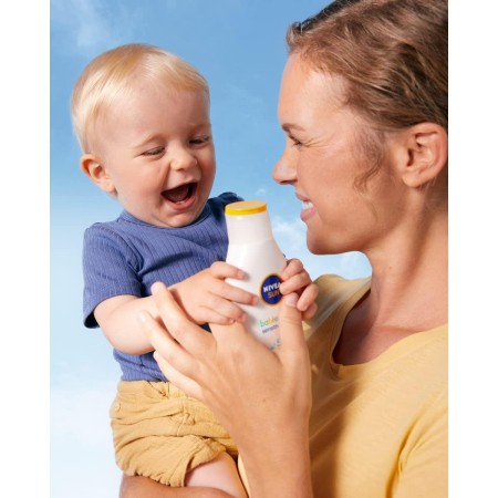 Leche solar infantil piel sensible SPF 50+...