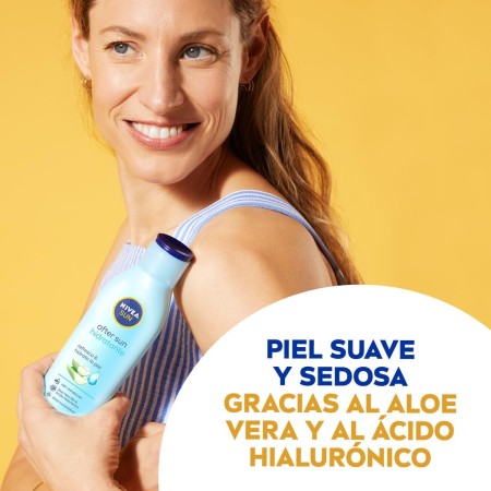 After Sun loción hidratante, aloe vera & acido...