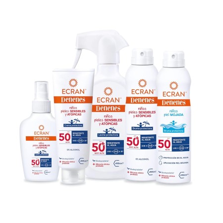 Leche protectora solar infantil para pieles...