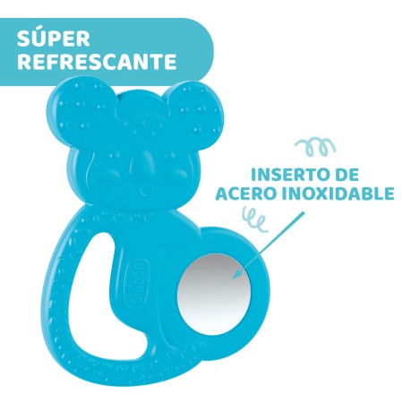 Mordedor Koala refrescante con acero inoxidable...