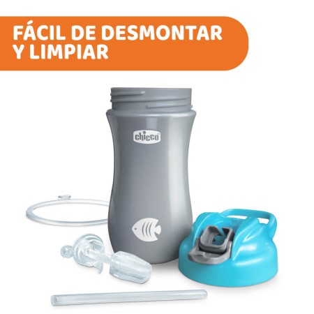 Botella POP-UP CUP vaso evolutivo +2años...