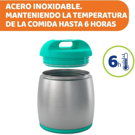 Termo papillero de acero inoxidable. Chicco
