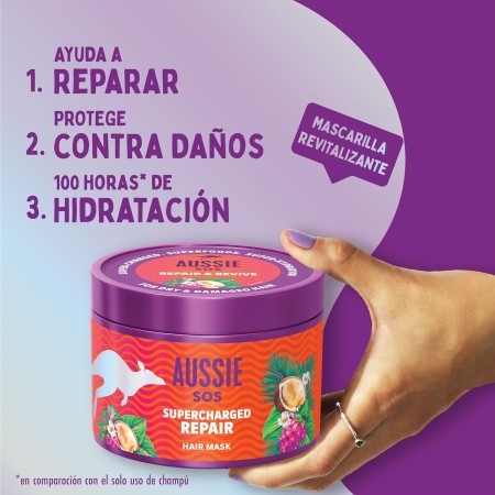 SOS Mascarilla supercharged reparadora , pelo...