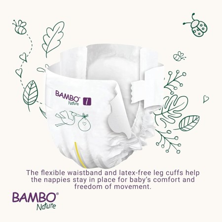 Pañales BAMBO NATURE Talla 2 (30 uds)