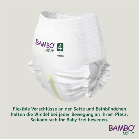 Pañales Pants entrenamiento BAMBO NATURE Talla...
