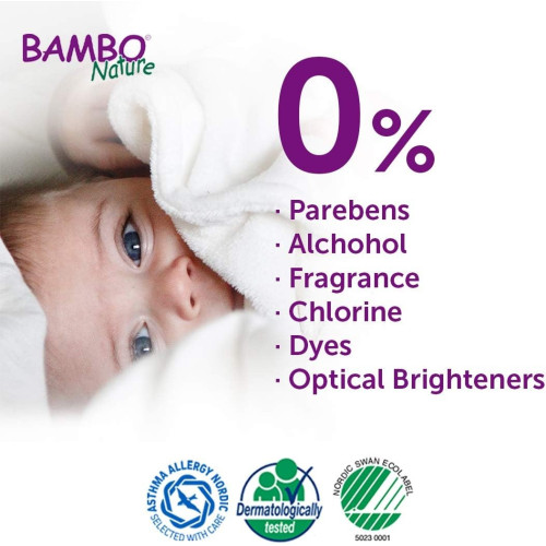 Toallitas húmedas BAMBO NATURE (80 uds)