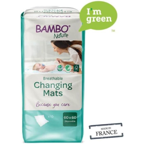 Cambiadores Bambo Nature 60x60 (10 uds)