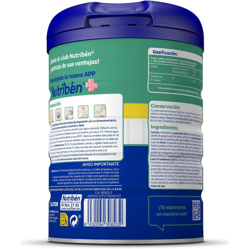 Leche Innova OLM 2-Leche de Continuación.  Nutribén