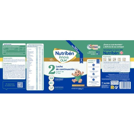 Leche Innova OLM 2-Leche de Continuación....