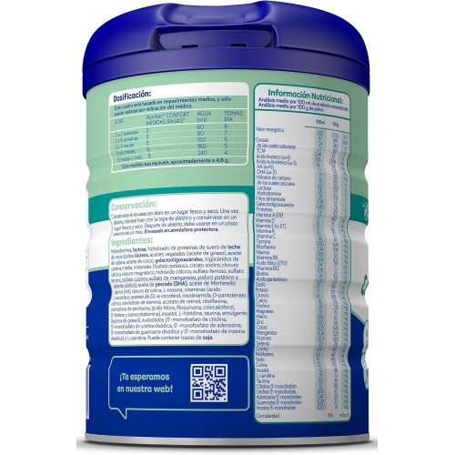 Leche Confort 1 para Bebés con Cólicos y Estreñimiento. Nutribén