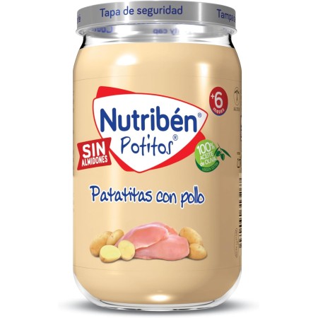 Potito de Patatitas con Pollo. Nutribén