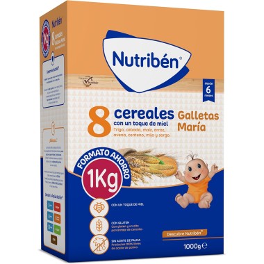 Papilla 8 cereales con un...