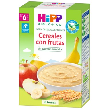 Papilla Cereales con frutas...