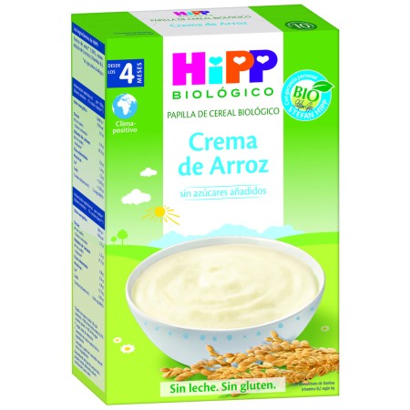 Papilla crema de arroz Bio (200g). Hipp