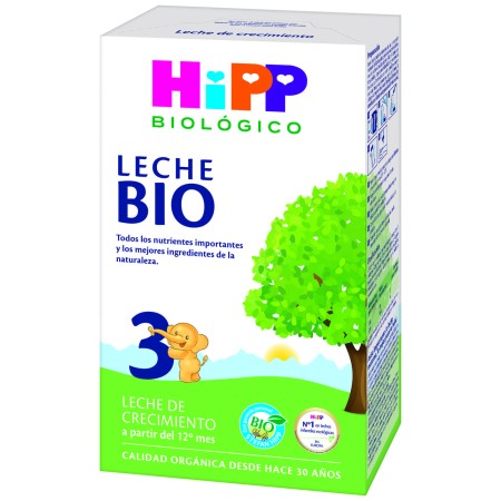 Leche 3 De Crecimiento Bio (500 g). Hipp