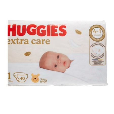 Pañales Talla 1 extra care Huggies ,Paquete de...