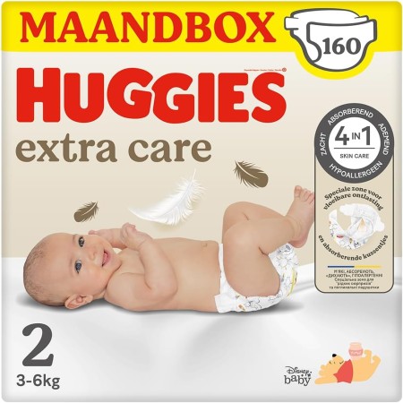 Pañales Talla 2 extra care Huggies. Paquete de...