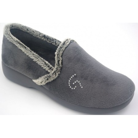 Zapatillas de casa “Suatex”. Garzón (Gris Oscuro)