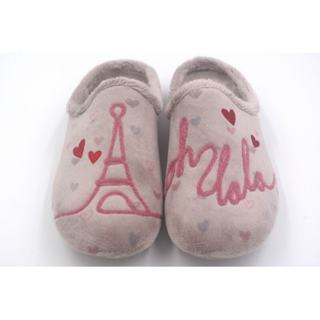 Zapatillas de casa “Suatex”. Garzón (Rosa Palo)