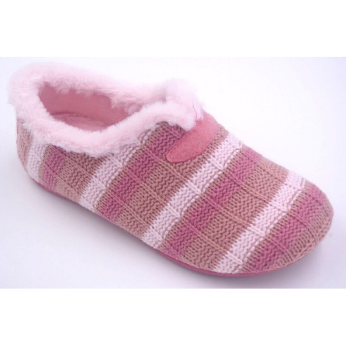 Zapatillas de casa Garzón “Lana Otropo” (Malva Rosa)