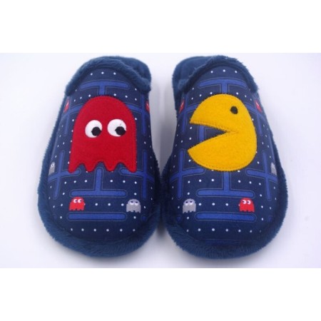 Zapatillas de casa Garzón “Suaprint” (Marino)