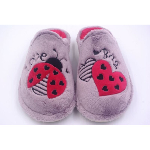 Zapatillas de casa “Montlis”.  Garzón (Purpura-Rojo)