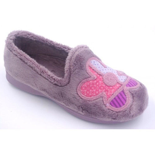 Zapatillas de casa “Montlis”.  Garzón (Purpura)