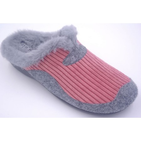 Zapatillas de casa Garzón “Farm” (Teja-Gris...