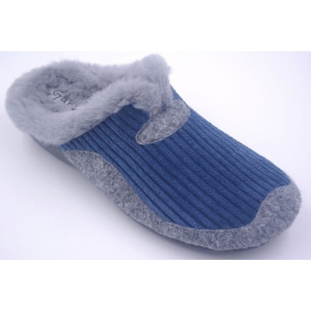 Zapatillas de casa Garzón “Farm” (Indigo-Gris...