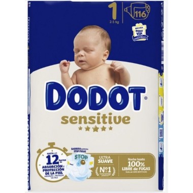 Pañales Dodot Sensitive...