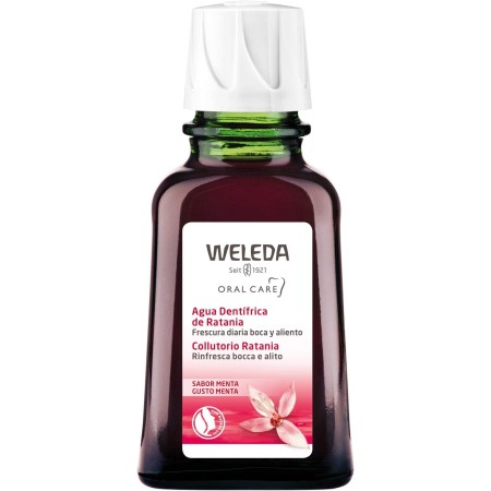 Enjuague bucal, agua dentífrica de Ratania...