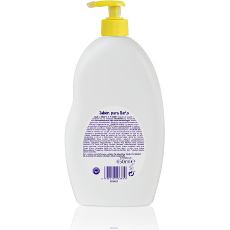 Jabón para baño con leche de almendras 650 ml. Nenuco