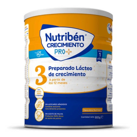 Leche Pro+ 3. Leche de crecimiento. Nutribén