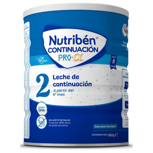 eche de Continuación Pro Alfa 2. Nutribén
