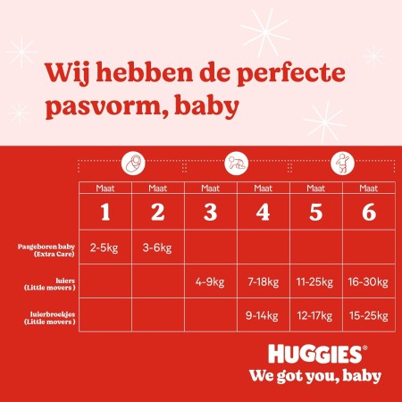 Giga pack pants Little Movers talla 6 (48x2) 96...