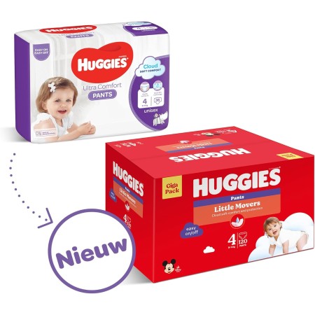 Giga pack pants Little Movers talla 6 (48x2) 96...