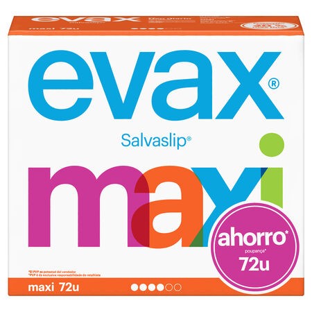 Evax Salvaslip® Maxi Protegeslip (72Uds.)