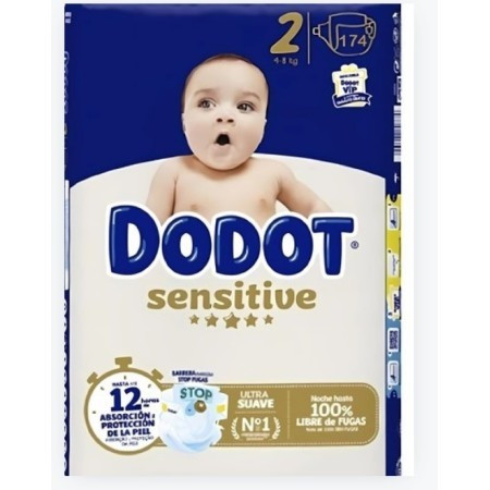 Pañales Dodot Sensitive Talla 2